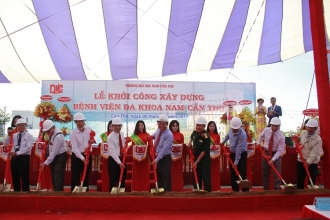 Groundbreaking Ceremony Nam Can Tho General Hospital