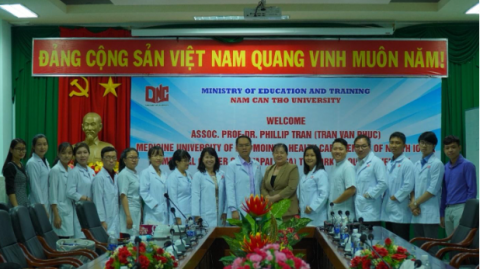 Nam Can Tho University positive contributions to the human resources training in the health sector, meets the demand of the people in the Mekong Delta